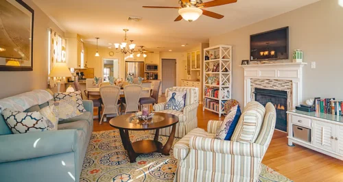 Cape May Rental Living Room